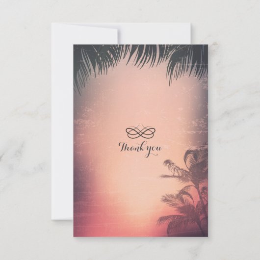 Zonnestratie en RSVP-antwoordapparaat voor zomerva RSVP Kaartje (Achterkant)