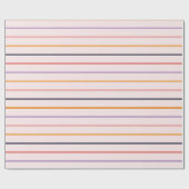Zonnestrepen Cadeaupapier (Vlak)