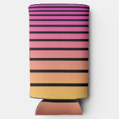 Zonnestrepen Seltzer Blikjeskoeler (Achterkant)