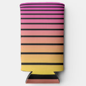 Zonnestrepen Seltzer Blikjeskoeler (Voorkant)