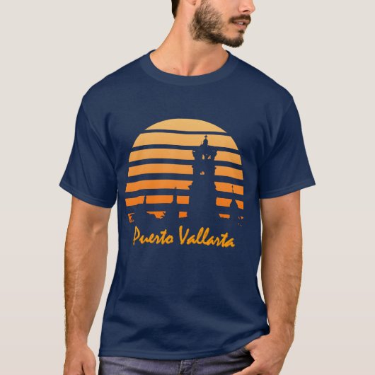 Zonnestrepen T-shirt (Voorkant)