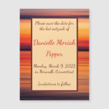 Zonnestrepes sparen de Kaart van de Datummagneet