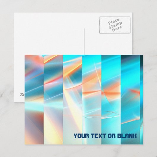 Zonnestrips Briefkaart (Voorkant / Achterkant)