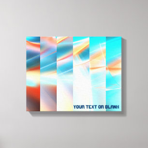 Zonnestrips Canvas Afdruk