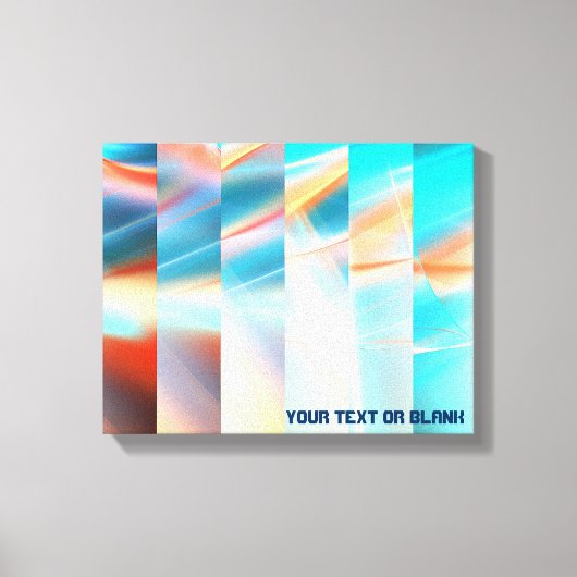 Zonnestrips Canvas Afdruk (Voorkant)