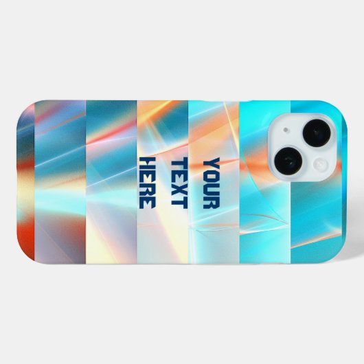 Zonnestrips Case-Mate iPhone Case (Achterkant (horizontaal))