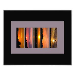 Zonnestrips Foto Afdruk