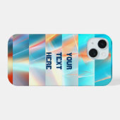Zonnestrips iPhone 15 Case (Achterkant horizontaal)