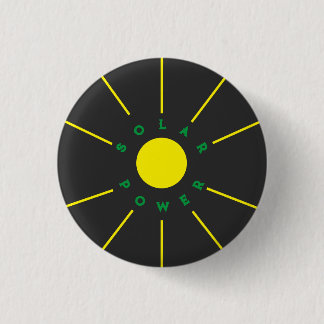 Zonnestroombadge Ronde Button 3,2 Cm