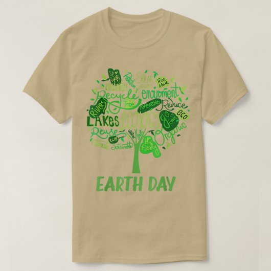 Zonnestroombehoudsstructuur T-shirt (Design voorkant)