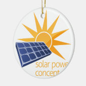 Zonnestroomconcept Keramisch Ornament (Links)