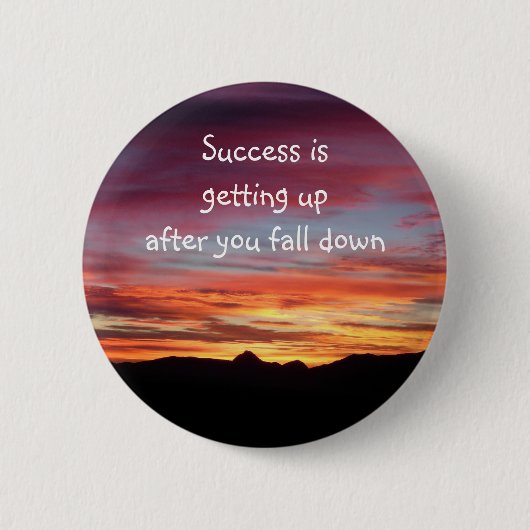 Zonnesuccesbadge/knop Ronde Button 5,7 Cm (Voorkant)