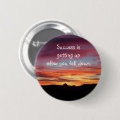 Zonnesuccesbadge/knop Ronde Button 5,7 Cm (Voorkant /achterkant)