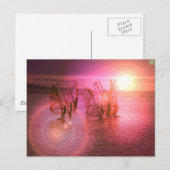 Zonnesurfen Briefkaart (Voorkant / Achterkant)