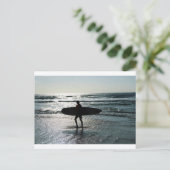 Zonnesurfen Briefkaart (Staand voorkant)