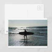 Zonnesurfen Briefkaart (Voorkant / Achterkant)