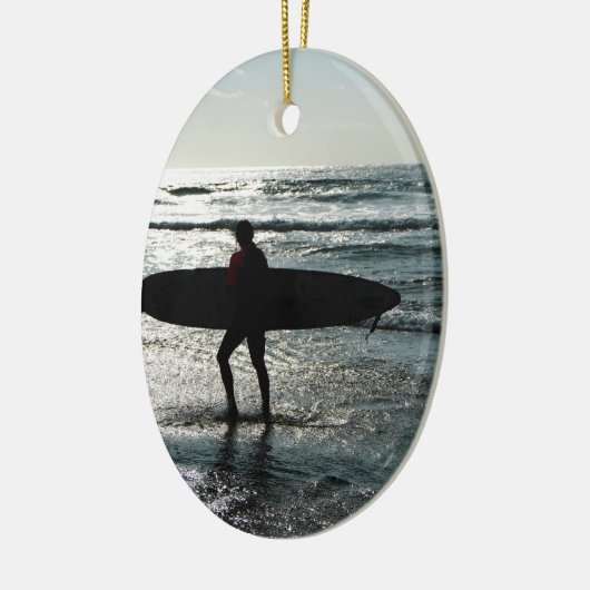 Zonnesurfen Keramisch Ornament (Links)