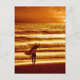 zonnesurfer briefkaart