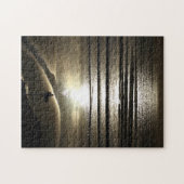 Zonnesurfer in Polzeath Jigzaag Puzzle Legpuzzel (Horizontaal)