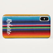 Zonnesurflanket met aangepaste naam afdrukken Case-Mate iPhone case (Achterkant (horizontaal))