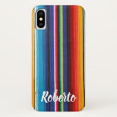 Zonnesurflanket met aangepaste naam afdrukken Case-Mate iPhone case (Achterkant)