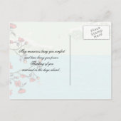 Zonnesympathiekaart Briefkaart (Achterkant)