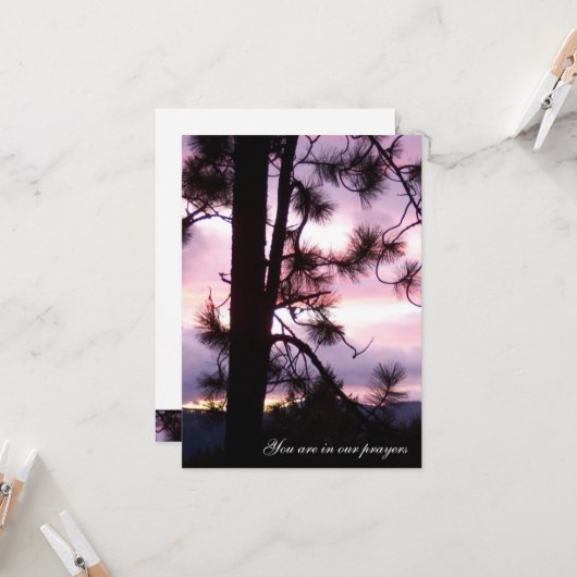 Zonnesympathiekaarten Kaart (Voorkant / Achterkant in situ)