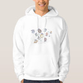 Zonnesysteemcentrales Kinder kennis buitenruimte Hoodie (Voorkant)