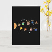 Zonnesysteemcentrales Kinder kennis buitenruimte Kaart (Gele Bloem)