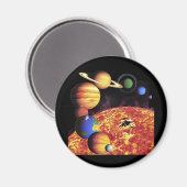 Zonnesysteemcentrales Magnet (Voorkant / Achterkant)