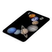 Zonnesysteemcentrales Magnet Magneet (Linkerzijde)