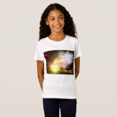 Zonnesysteemmeisjes T-Shirt (Voorkant volledig)