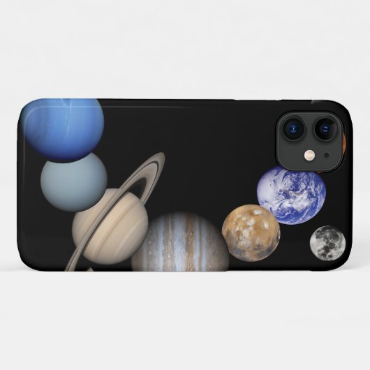 Zonnesysteemmontage Case-Mate iPhone Case (Achterkant (horizontaal))