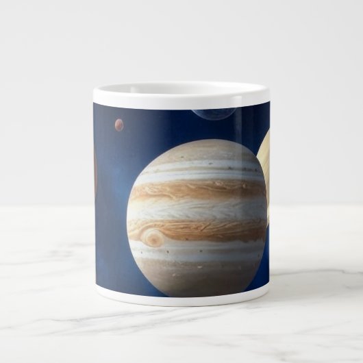 Zonnesysteemmontage Grote Koffiekop (Voorkant)