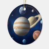 Zonnesysteemmontage Keramisch Ornament (Links)