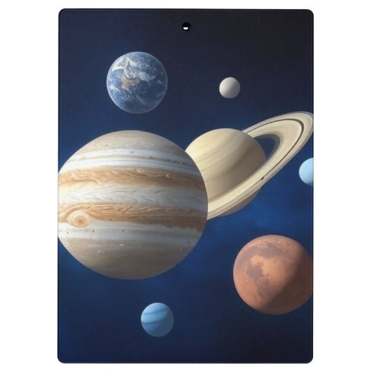 Zonnesysteemmontage Klembord (Achterkant)