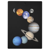 Zonnesysteemmontage Klembord (Achterkant)