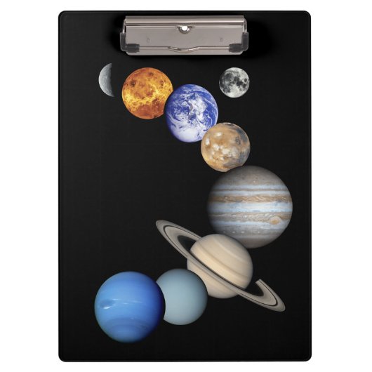 Zonnesysteemmontage Klembord (Voorkant)