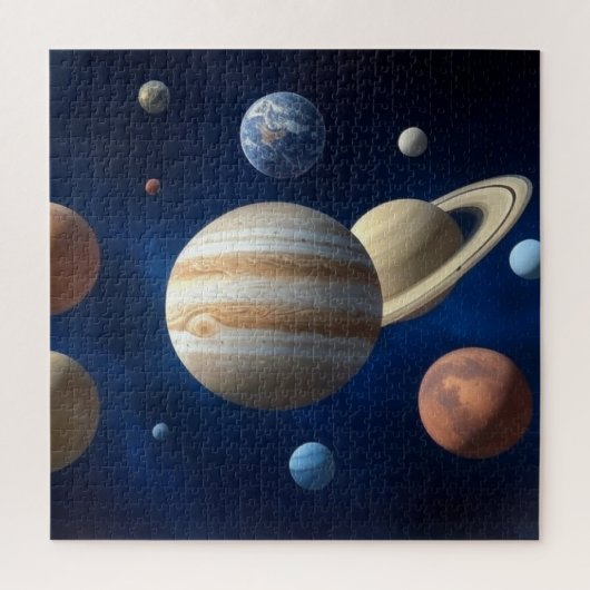 Zonnesysteemmontage Legpuzzel (Verticaal)