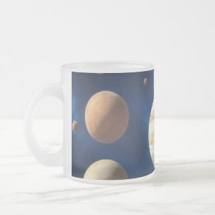 Zonnesysteemmontage Matglas Koffiemok
