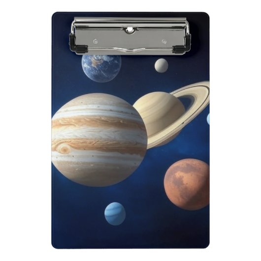 Zonnesysteemmontage Mini Klembord (Voorkant)