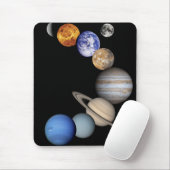 Zonnesysteemmontage Muismat (Met muis)