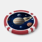 Zonnesysteemmontage Poker Chips (Enkel)