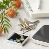 Zonnesysteemmontage Sleutelhanger (Zijkant)