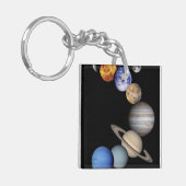 Zonnesysteemmontage Sleutelhanger (Voorkant Links)