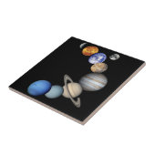 Zonnesysteemmontage Tegeltje (Zijkant)