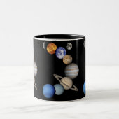 Zonnesysteemmontage Tweekleurige Koffiemok (Center)