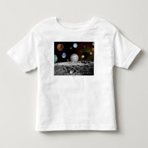 Zonnesysteemmontage van Voyager-Afbeeldingen Kinder Shirts