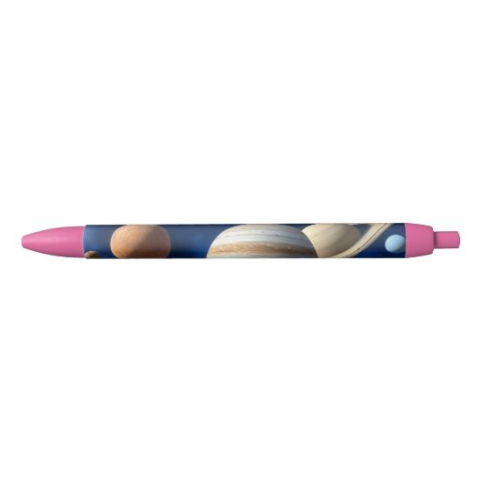 Zonnesysteemmontage Zwarte Inkt Pen (Voorkant)