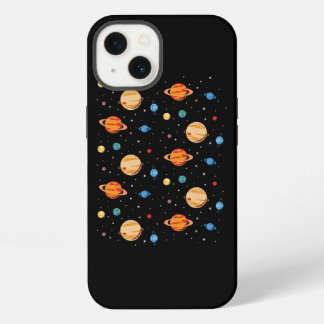Zonnesysteemplaneten astronomische ruimtevaartmeis iPhone 13 hoesje